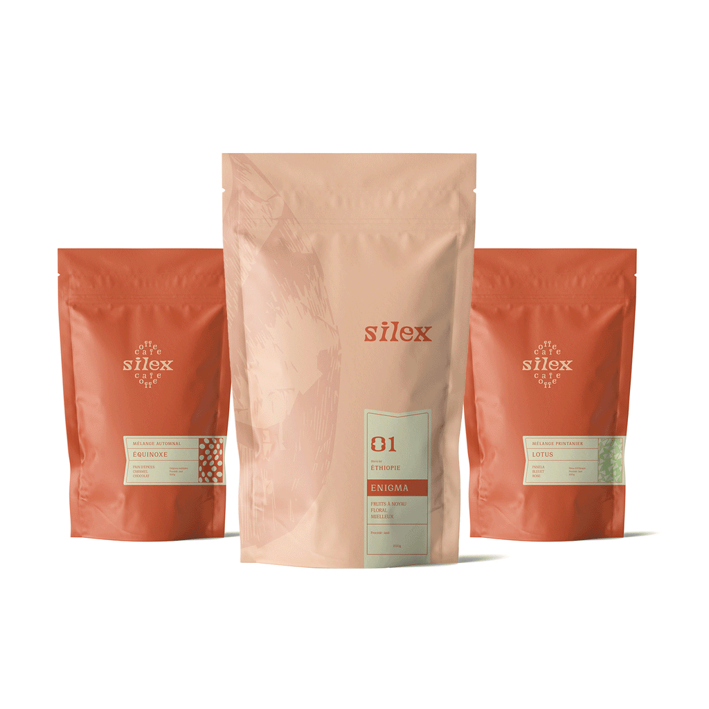 Boîte de dégustation Silex Coffee Roasters Mayflower Café